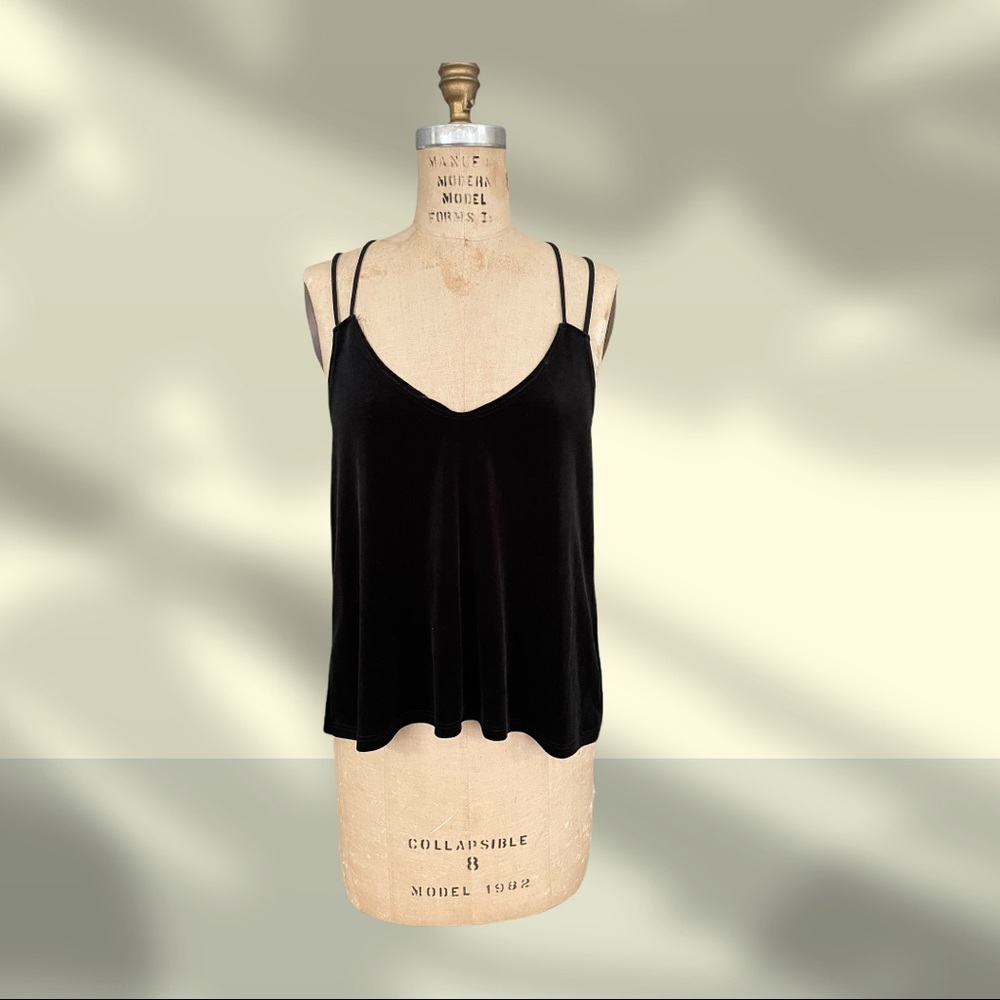 Snap Velvet tank